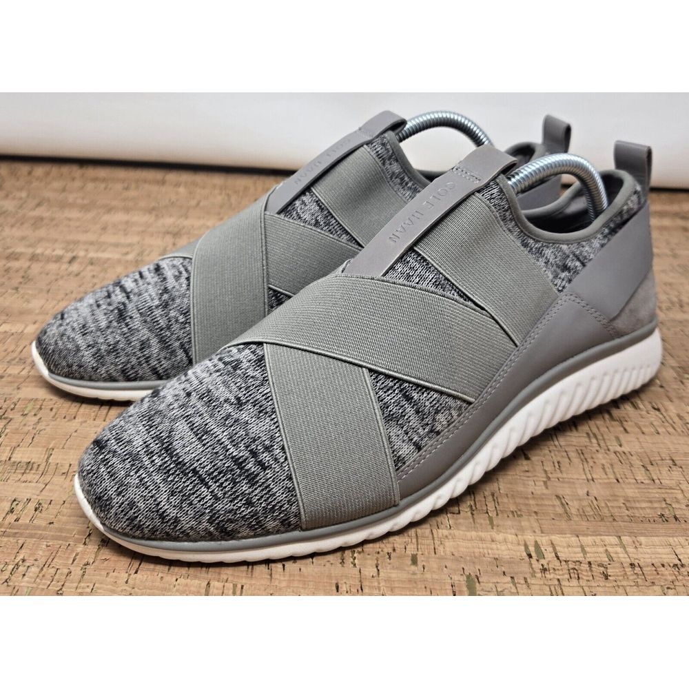 Cole Haan StudioGrand Shoes Womens 10B Casual Sneaker W09467‎ Gray Slip On